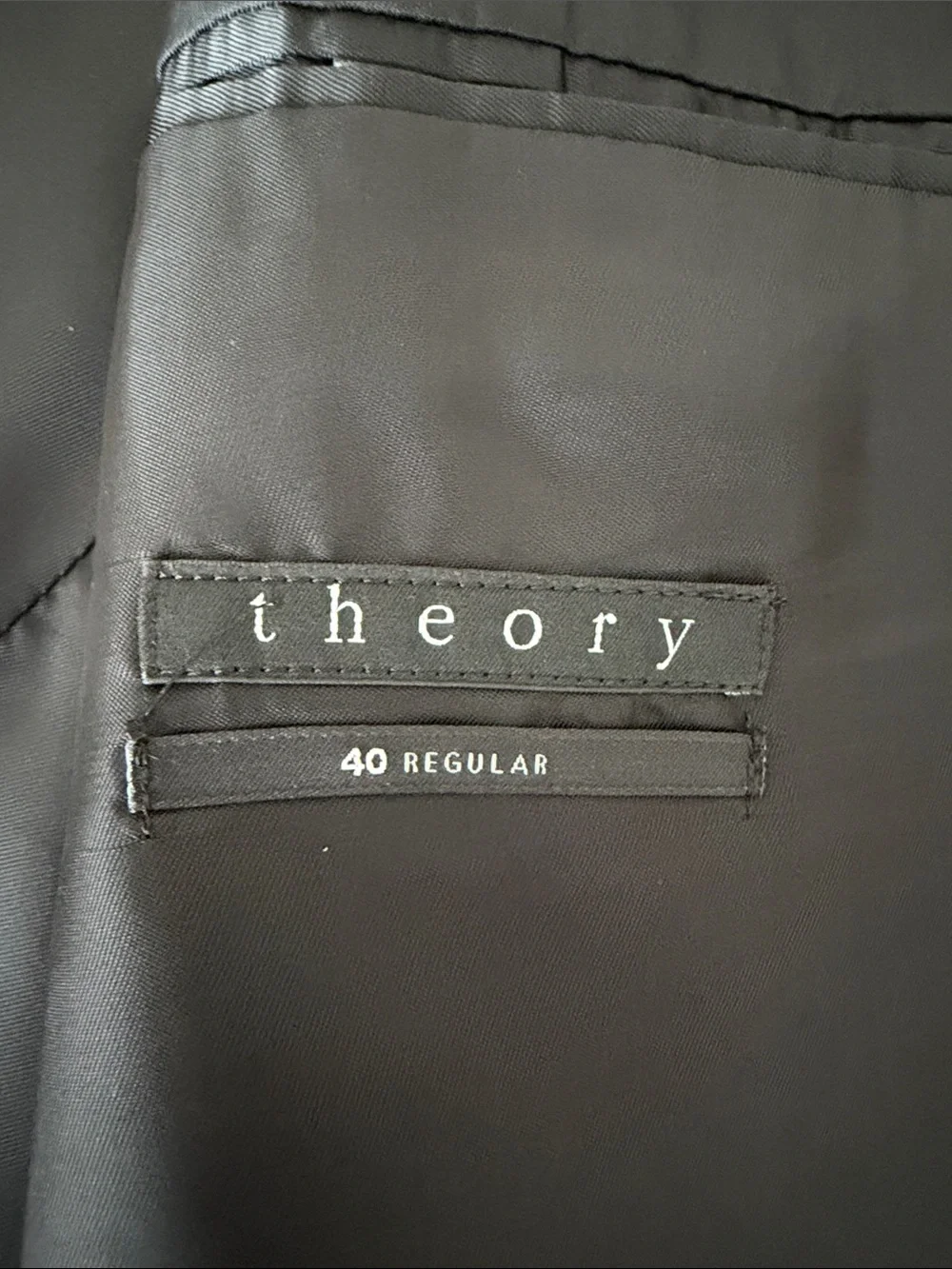 Theory Men's Gray Two-Button Sport Coat 40R